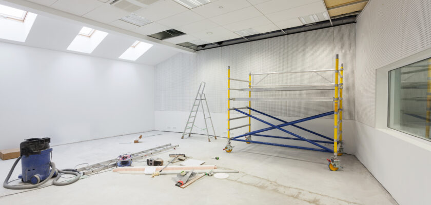 一部を分離しテナント工事とすることで、全体的なコスト圧縮に成功